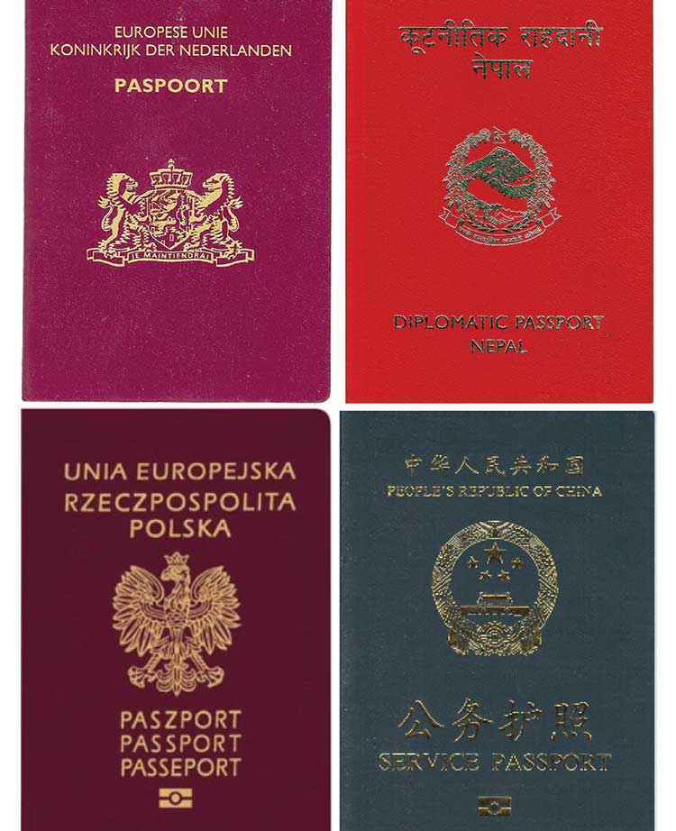 قیمت گذرنامه