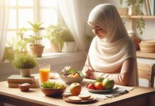 تغذیه در قرآن و روایات و آیه قران در مورد غذای سالم و دو وعده غذا